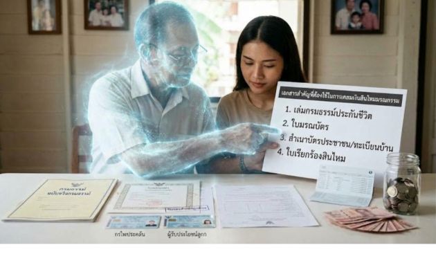 เสียชีวิต เอกสารสำคัญที่ต้องใช้ในการเคลมเงินสินไหมมรณกรรมมีอะไรบ้าง?