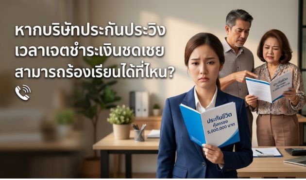 หากบริษัทประกันประวิงเวลาชำระเงินชดเชย สามารถร้องเรียนได้ที่ไหน?